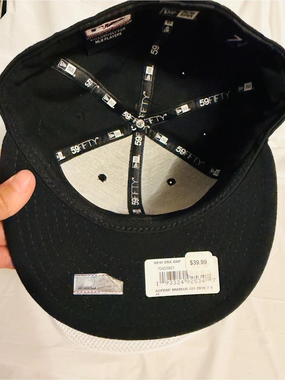 Miami Marlins New Era 59FIFTY 7 1/4 2019 Authentic On-Field MLB Fitted Hat